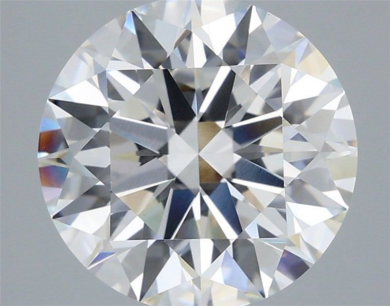 4.56 Carat Round Shaped, Ideal Cut, F Color, VVS2 Clarity, IGI Certified Lab Grown Diamond