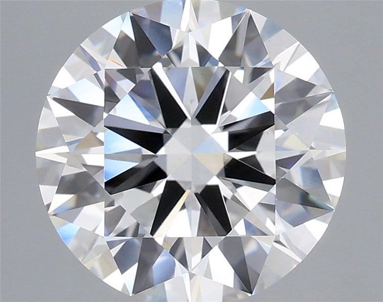 4.04 Carat Round Shaped, Excellent Cut, F Color, VS1 Clarity, IGI Certified Lab Grown Diamond