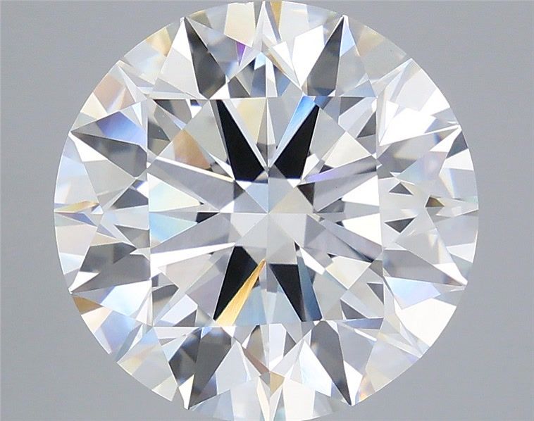 7.58 Carat Round Shaped, Excellent Cut, F Color, VS1 Clarity, IGI Certified Lab Grown Diamond