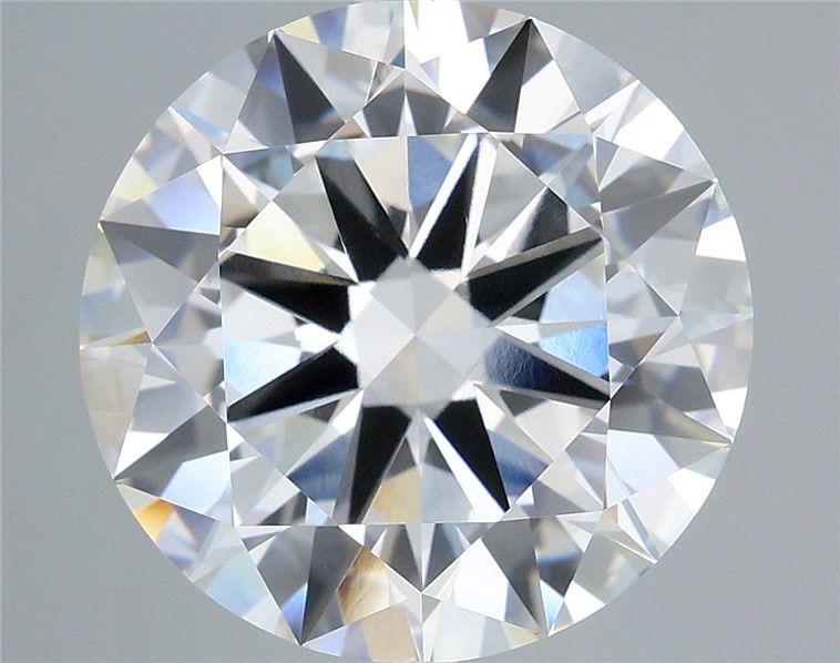 9.04 Carat Round Shaped, Excellent Cut, F Color, VVS2 Clarity, IGI Certified Lab Grown Diamond
