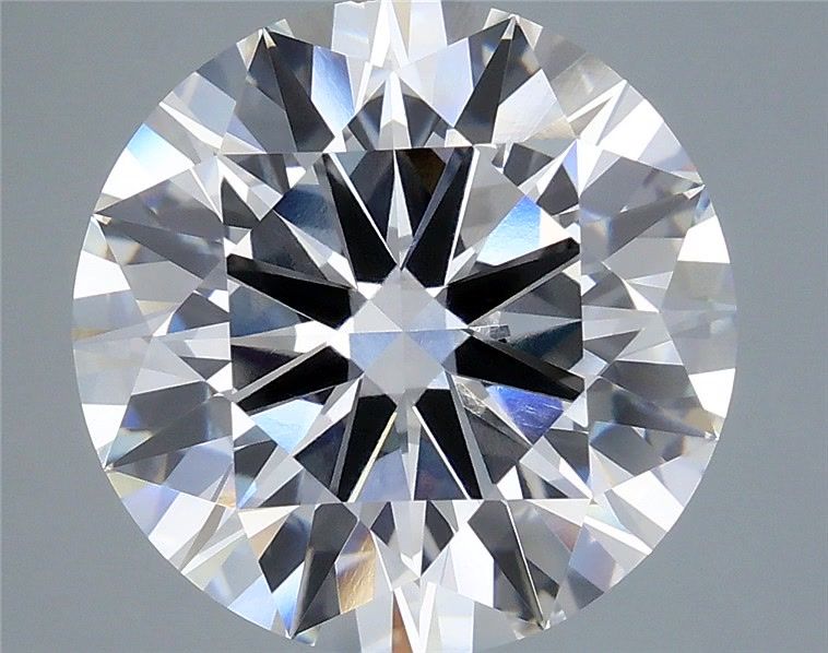 8.02 Carat Round Shaped, Excellent Cut, E Color, VVS2 Clarity, IGI Certified Lab Grown Diamond