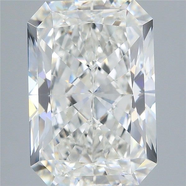 5.02 Carat Radiant Shaped, Ideal Cut, G Color, VS1 Clarity, IGI Certified Lab Grown Diamond