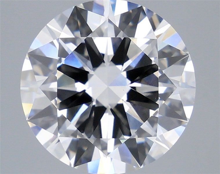 5.50 Carat Round Shaped, Excellent Cut, F Color, VS1 Clarity, IGI Certified Lab Grown Diamond