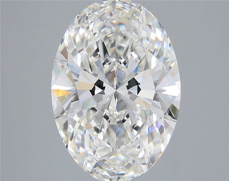 4.57 Carat Oval Shaped, Ideal Cut, F Color, VVS2 Clarity, IGI Certified Lab Grown Diamond