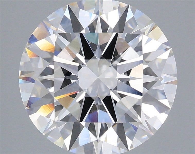 4.53 Carat Round Shaped, Excellent Cut, E Color, VS1 Clarity, IGI Certified Lab Grown Diamond