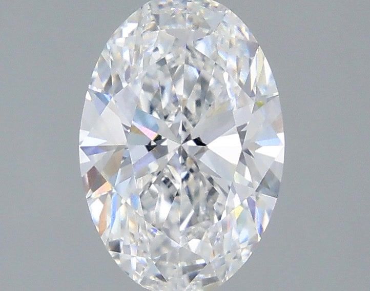 1.58 Carat Oval Shaped, Ideal Cut, D Color, VVS1 Clarity, IGI Certified Lab Grown Diamond