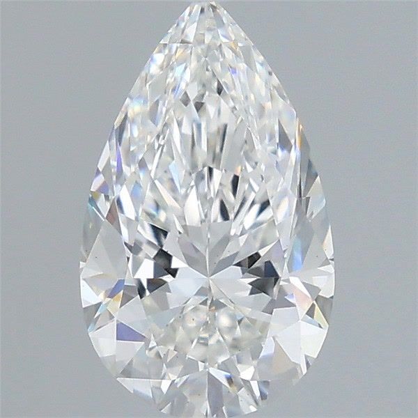 1.57 Carat Pear Shaped, Excellent Cut, E Color, VS2 Clarity, IGI Certified Lab Grown Diamond