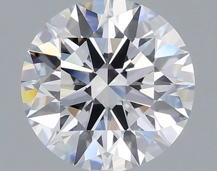 1.58 Carat Round Shaped, Ideal Cut, D Color, VVS2 Clarity, IGI Certified Lab Grown Diamond