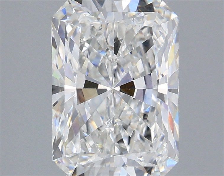 2.56 Carat Radiant Shaped, Ideal Cut, D Color, VS1 Clarity, IGI Certified Lab Grown Diamond