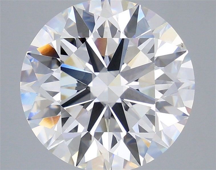 7.08 Carat Round Shaped, Ideal Cut, E Color, VS1 Clarity, IGI Certified Lab Grown Diamond