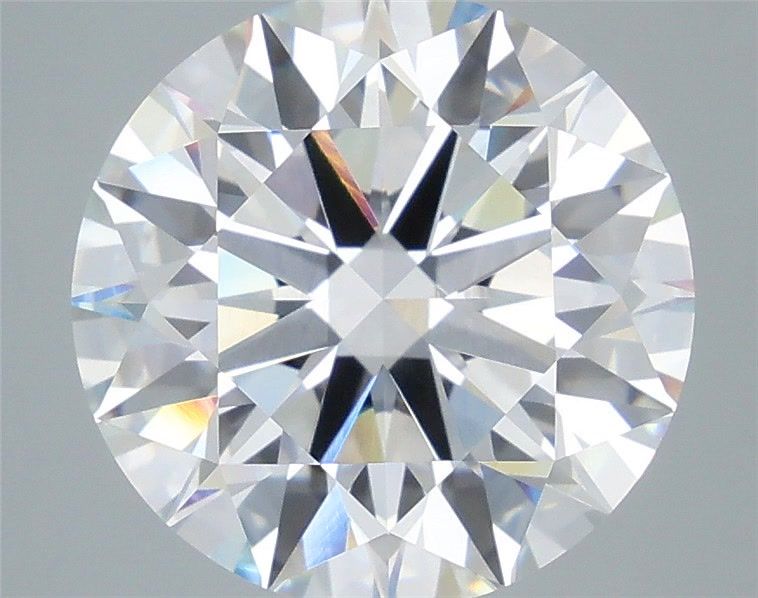 7.57 Carat Round Shaped, Ideal Cut, E Color, VVS2 Clarity, IGI Certified Lab Grown Diamond