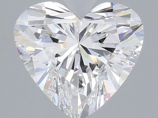 2.58 Carat Heart Shaped, Ideal Cut, E Color, VS1 Clarity, IGI Certified Lab Grown Diamond