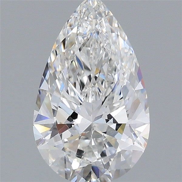 1.57 Carat Pear Shaped, Ideal Cut, E Color, VS2 Clarity, IGI Certified Lab Grown Diamond