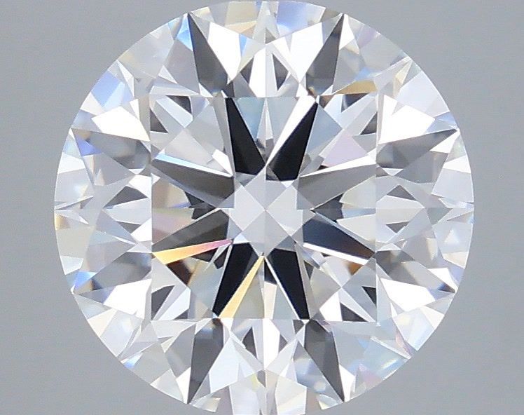 4.54 Carat Round Shaped, Ideal Cut, E Color, VVS2 Clarity, IGI Certified Lab Grown Diamond