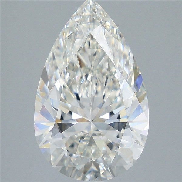 4.56 Carat Pear Shaped, Ideal Cut, G Color, VVS2 Clarity, IGI Certified Lab Grown Diamond