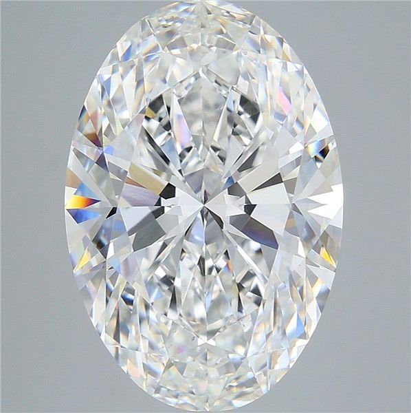9.07 Carat Oval Shaped, Ideal Cut, F Color, VS1 Clarity, IGI Certified Lab Grown Diamond