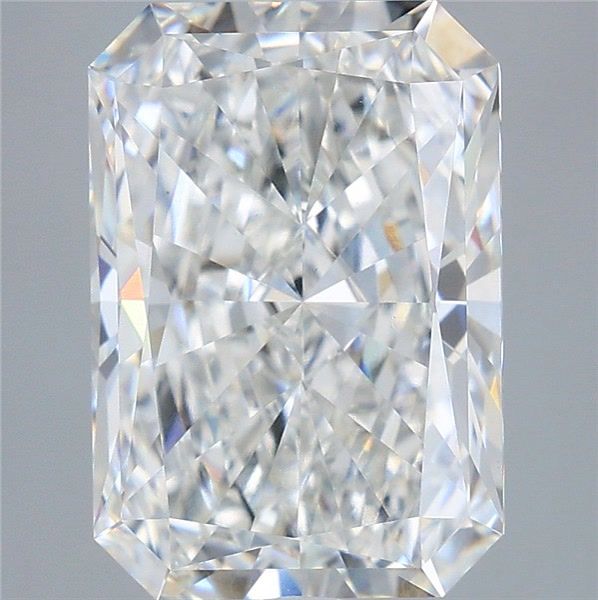 5.53 Carat Radiant Shaped, Excellent Cut, E Color, VS1 Clarity, IGI Certified Lab Grown Diamond