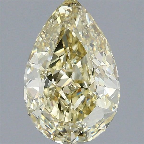 2.50 Carat Pear Shaped, Excellent Cut, VS1 Clarity, IGI Certified Lab Grown Diamond
