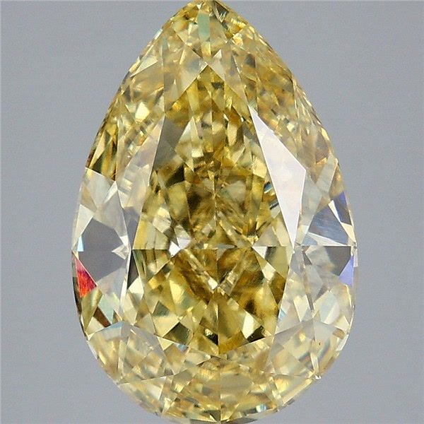 5.58 Carat Pear Shaped, Ideal Cut, VS2 Clarity, IGI Certified Lab Grown Diamond