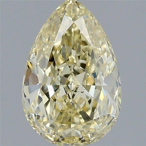 2.10 Carat Pear Shaped, Excellent Cut, VS2 Clarity, IGI Certified Lab Grown Diamond