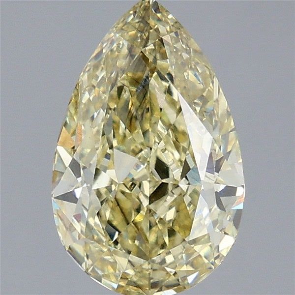 2.53 Carat Pear Shaped, Ideal Cut, VS2 Clarity, IGI Certified Lab Grown Diamond