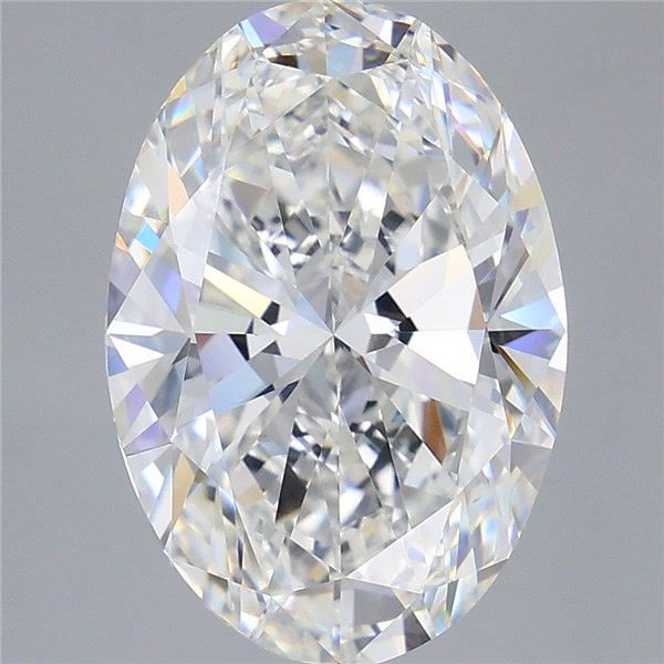6.00 Carat Oval Shaped, Ideal Cut, E Color, VVS2 Clarity, IGI Certified Lab Grown Diamond