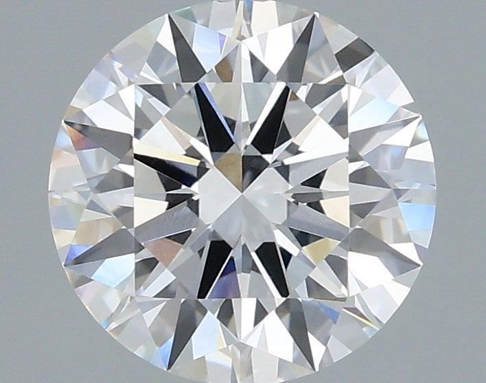 2.09 Carat Round Shaped, Ideal Cut, D Color, VVS2 Clarity, IGI Certified Lab Grown Diamond
