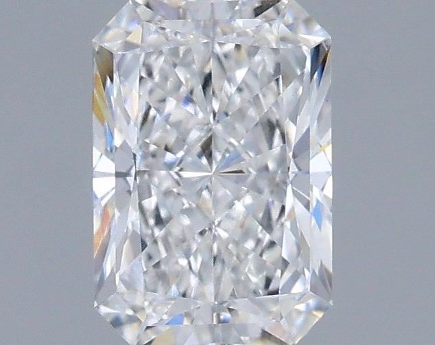 1.10 Carat Radiant Shaped, Ideal Cut, E Color, VVS2 Clarity, IGI Certified Lab Grown Diamond