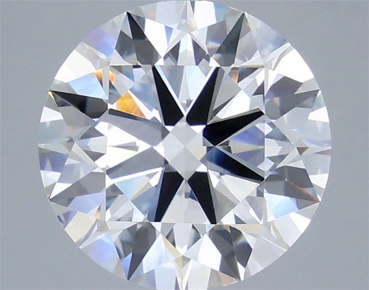 5.09 Carat Round Shaped, Ideal Cut, E Color, VVS2 Clarity, IGI Certified Lab Grown Diamond