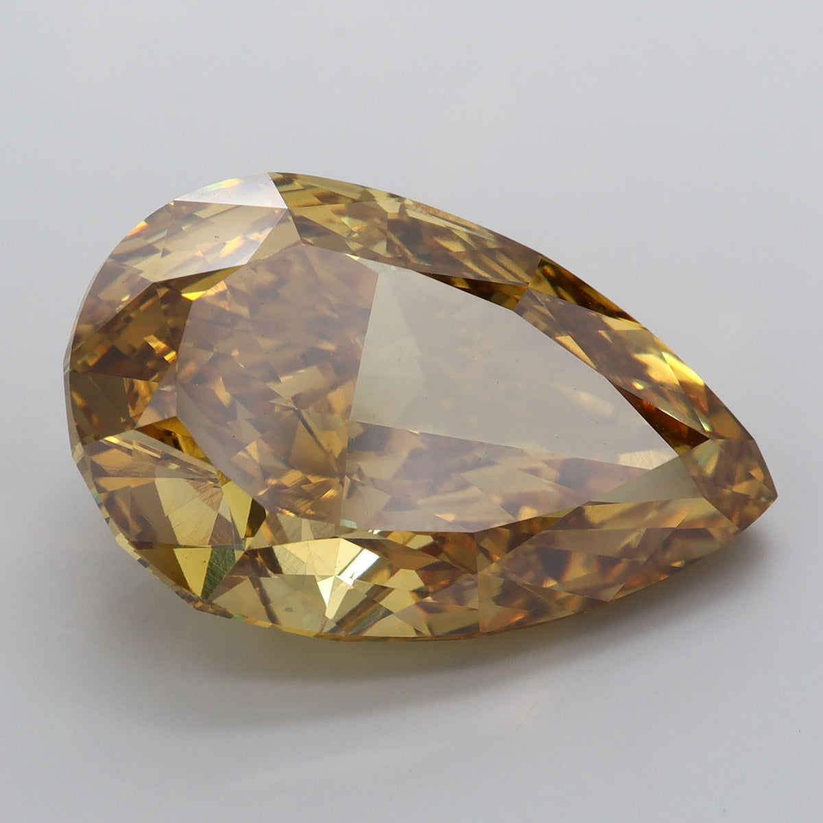 15.07 Carat Pear Shaped, Ideal Cut, VS2 Clarity, IGI Certified Lab Grown Diamond
