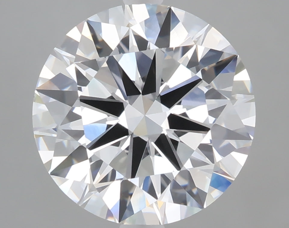 4.01 Carat Round Shaped, Excellent Cut, E Color, VVS2 Clarity, IGI Certified Lab Grown Diamond