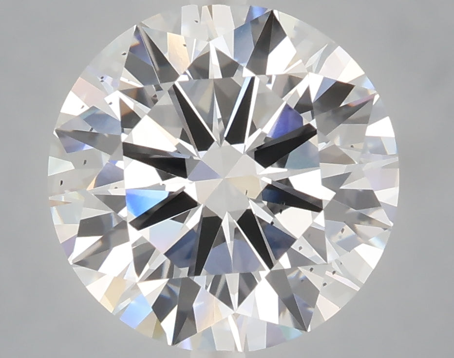 4.02 Carat Round Shaped, Excellent Cut, E Color, SI1 Clarity, IGI Certified Lab Grown Diamond