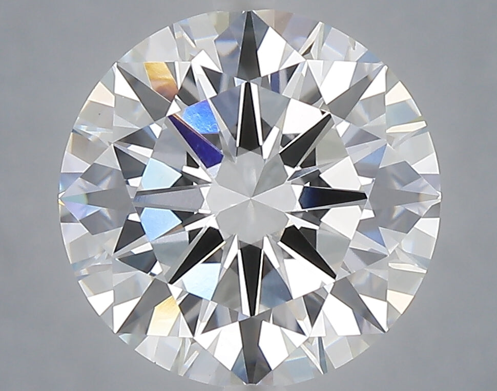 4.06 Carat Round Shaped, Excellent Cut, E Color, VS1 Clarity, IGI Certified Lab Grown Diamond