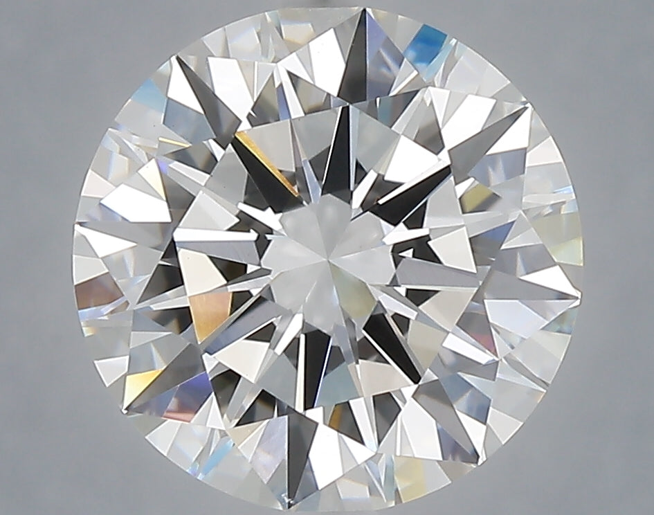 4.06 Carat Round Shaped, Excellent Cut, E Color, VS1 Clarity, IGI Certified Lab Grown Diamond