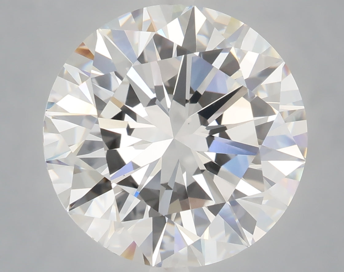 6.00 Carat Round Shaped, Excellent Cut, E Color, VS1 Clarity, IGI Certified Lab Grown Diamond