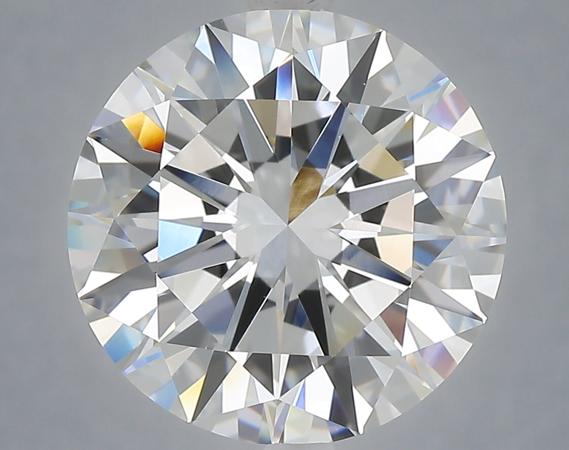 7.00 Carat Round Shaped, Excellent Cut, G Color, VVS2 Clarity, IGI Certified Lab Grown Diamond