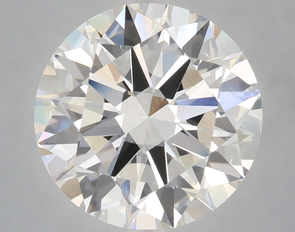 6.00 Carat Round Shaped, Excellent Cut, F Color, VVS2 Clarity, IGI Certified Lab Grown Diamond