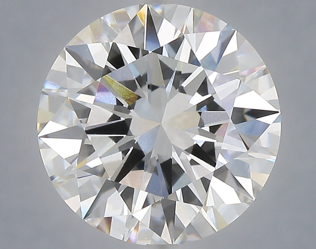 5.06 Carat Round Shaped, Excellent Cut, F Color, VVS2 Clarity, IGI Certified Lab Grown Diamond