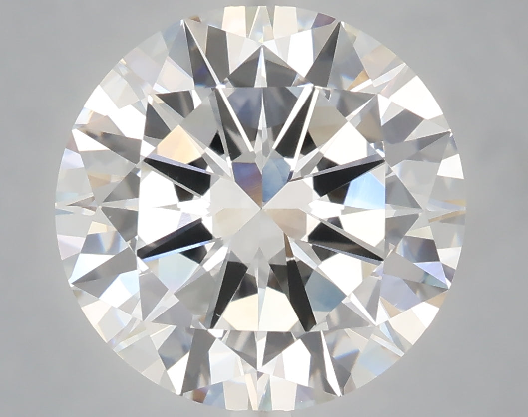 6.01 Carat Round Shaped, Very Good Cut, E Color, VVS2 Clarity, IGI Certified Lab Grown Diamond