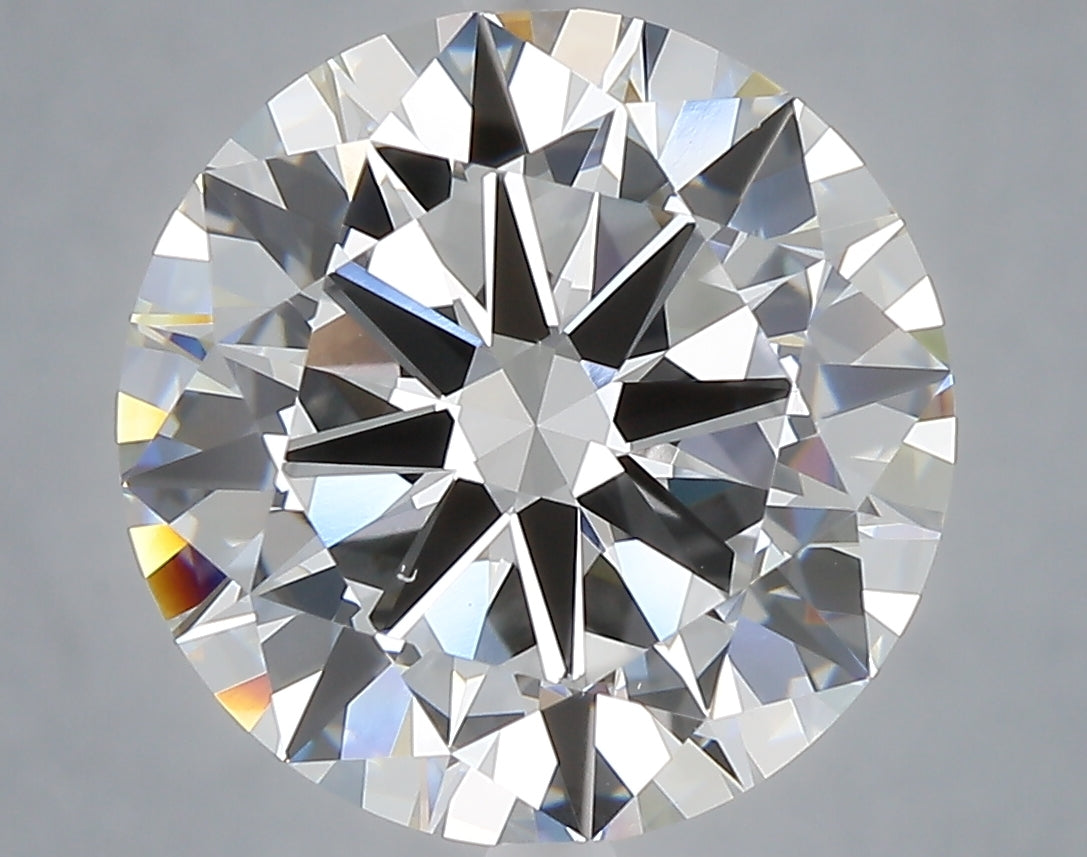 6.00 Carat Round Shaped, Excellent Cut, E Color, VS1 Clarity, IGI Certified Lab Grown Diamond