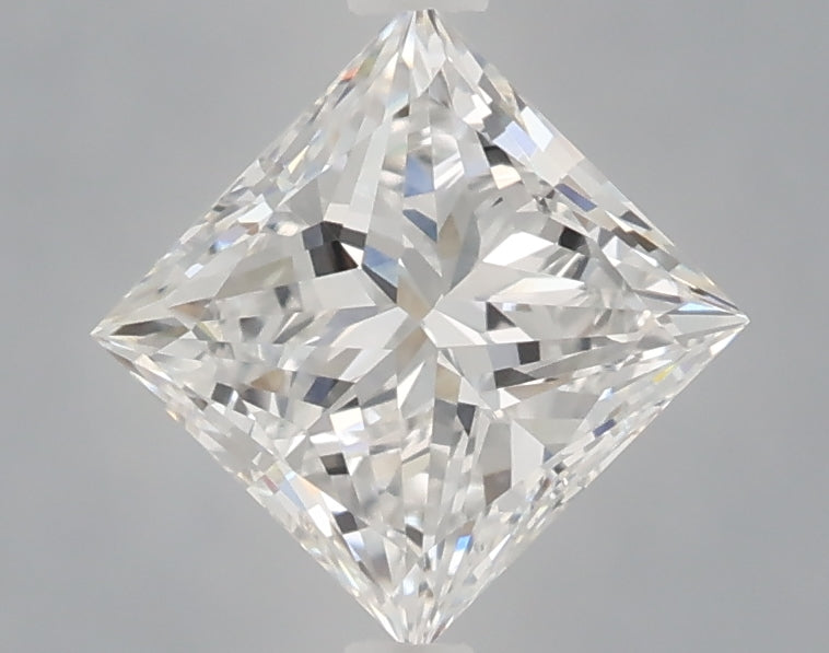 1.04 Carat Princess Shaped, Very Good Cut, D Color, VVS2 Clarity, IGI Certified Lab Grown Diamond