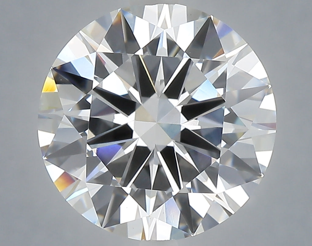 5.01 Carat Round Shaped, Excellent Cut, F Color, VS1 Clarity, IGI Certified Lab Grown Diamond