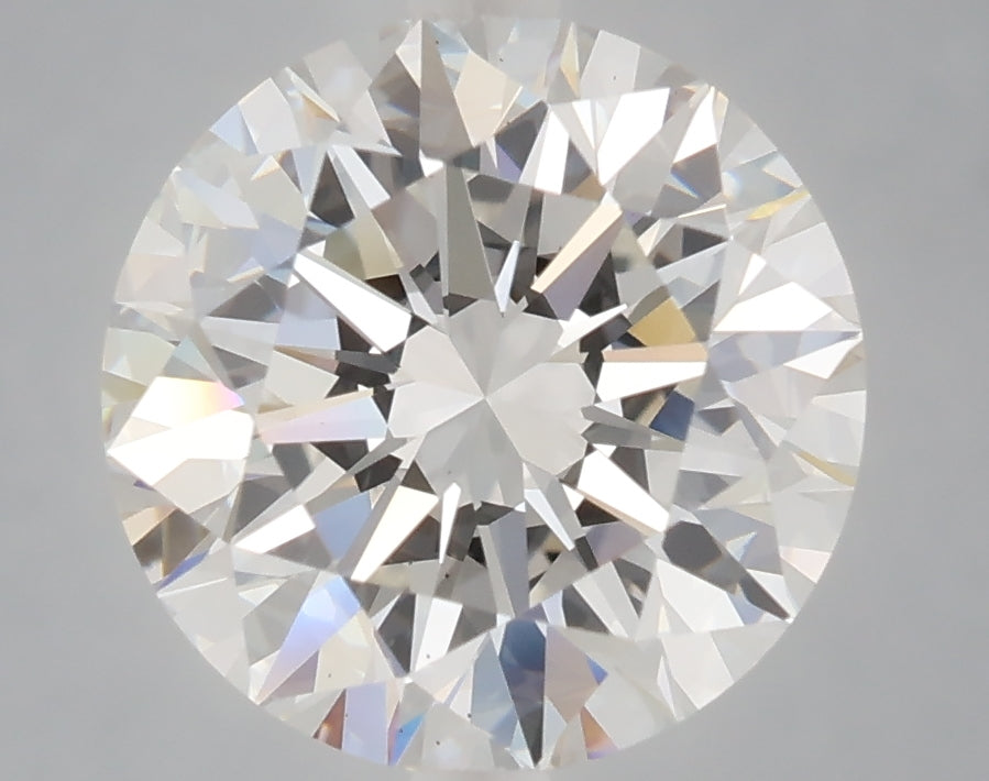 3.09 Carat Round Shaped, Excellent Cut, E Color, VS2 Clarity, IGI Certified Lab Grown Diamond