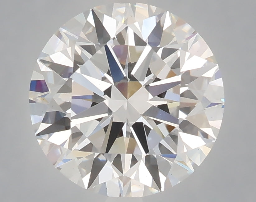 3.09 Carat Round Shaped, Ideal Cut, E Color, VS2 Clarity, IGI Certified Lab Grown Diamond