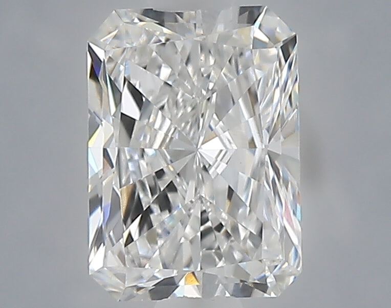 1.00 Carat Radiant Shaped, Excellent Cut, E Color, VVS2 Clarity, IGI Certified Lab Grown Diamond