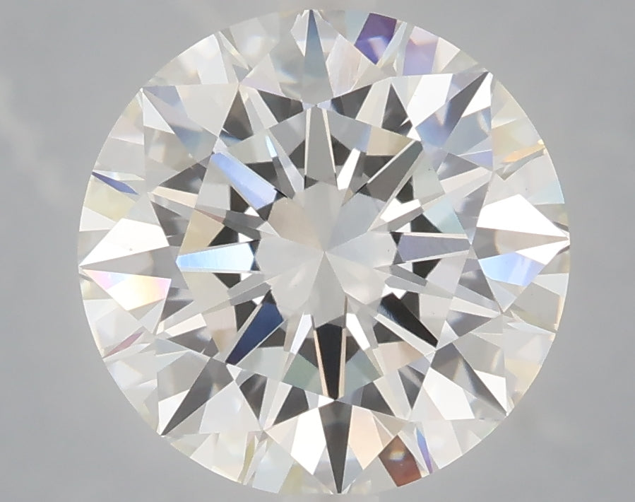 4.07 Carat Round Shaped, Excellent Cut, E Color, VS1 Clarity, IGI Certified Lab Grown Diamond