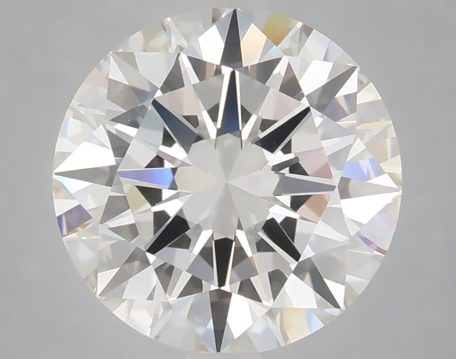 4.08 Carat Round Shaped, Excellent Cut, E Color, VS1 Clarity, IGI Certified Lab Grown Diamond