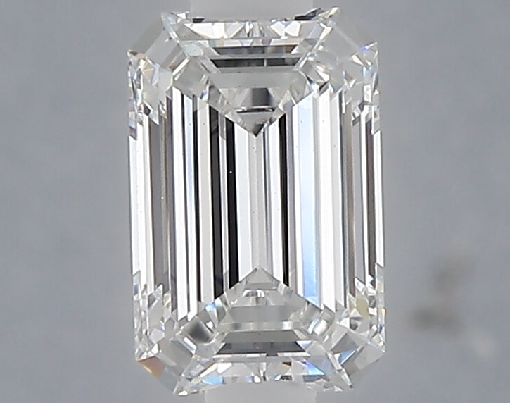 1.09 Carat Emerald Shaped, Ideal Cut, E Color, VS1 Clarity, IGI Certified Lab Grown Diamond