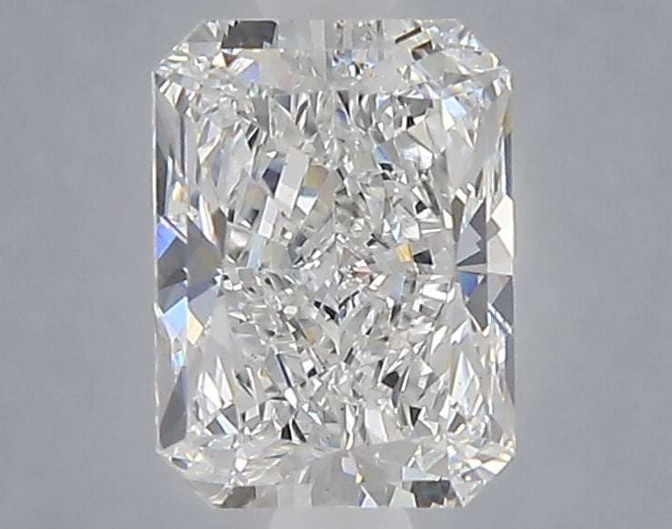 1.55 Carat Radiant Shaped, Ideal Cut, D Color, VS1 Clarity, IGI Certified Lab Grown Diamond