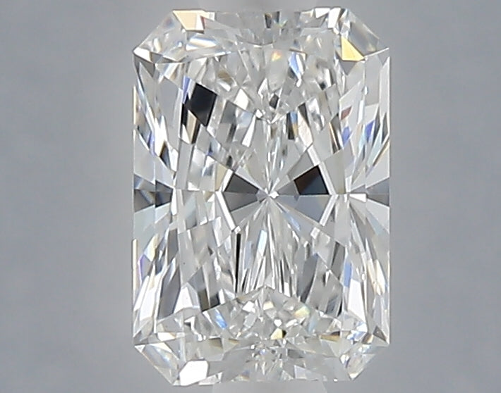 1.05 Carat Radiant Shaped, Ideal Cut, E Color, VVS2 Clarity, IGI Certified Lab Grown Diamond